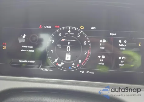 2019 Land Rover Range Rover Velar P250 R-Dynamic Se z USA, uszkodzony, nr VIN SALYL2EXXKA783653